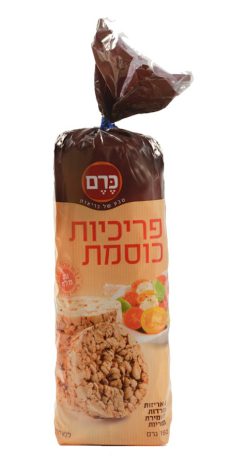 פרכיות כוסמת עם מלח כרם - במקום לחם