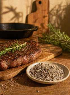 תערובת לסטייק דרך השמש